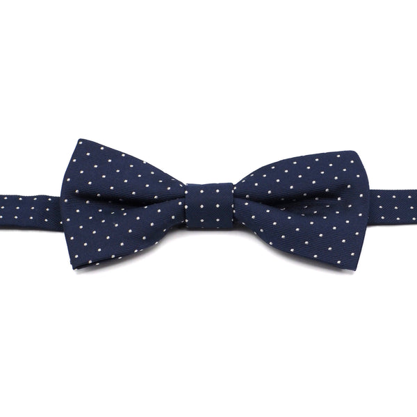 Elegant micro-polka dot bow tie