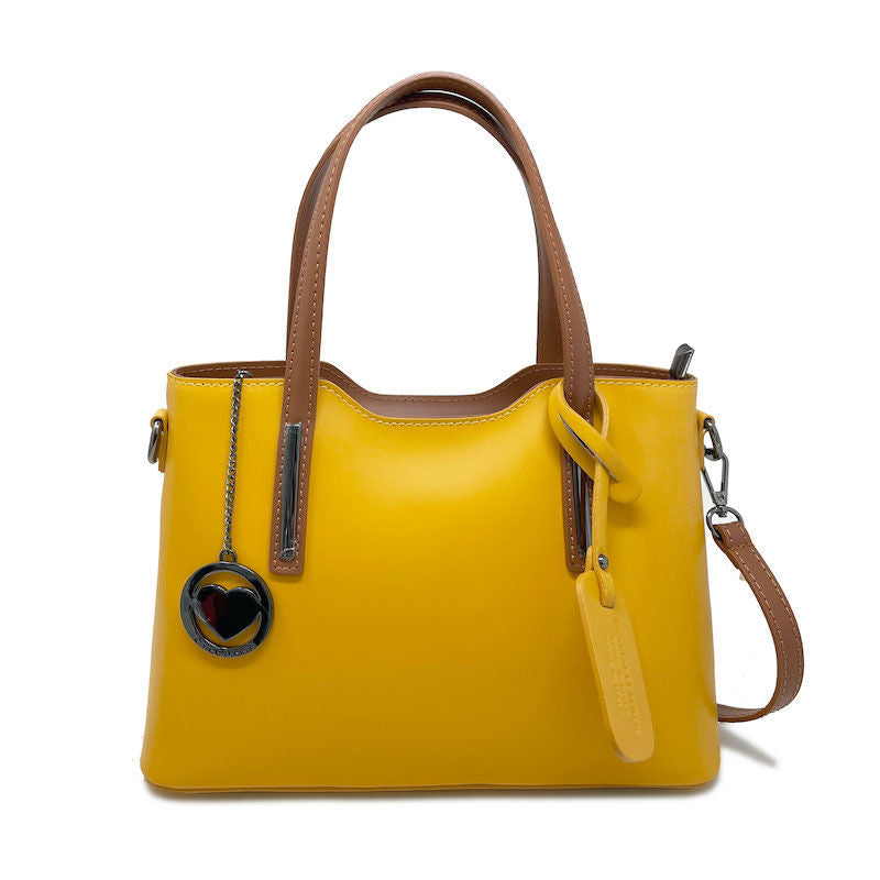 Women's Genuine Leather Dollar Bag - Assisi k041 