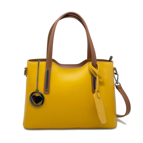 Women's Genuine Leather Dollar Bag - Assisi k041 