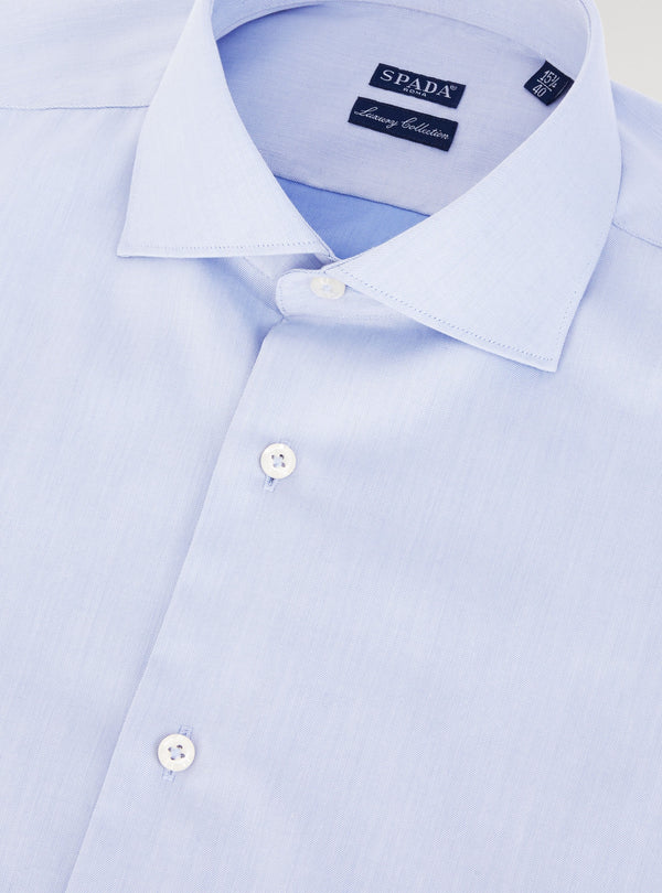 Solid color cotton shirt