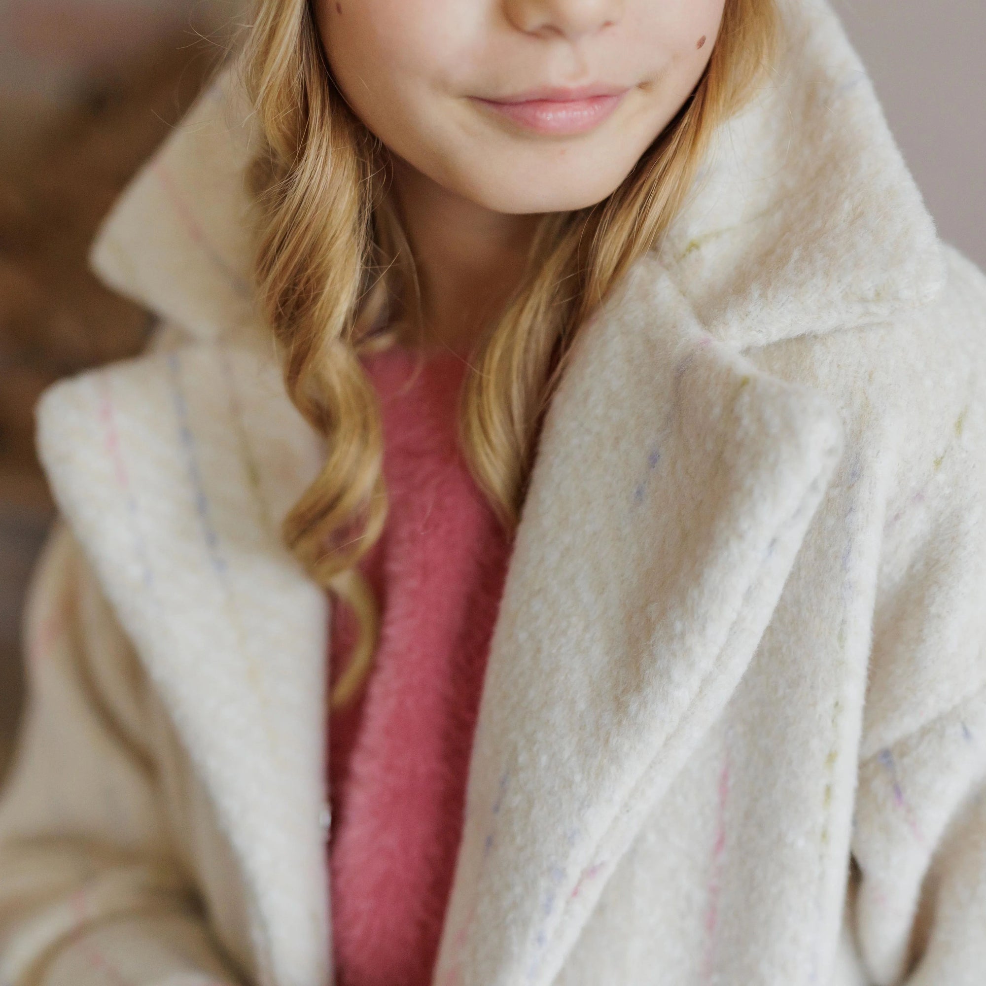 RAINBOW PATTERN COAT