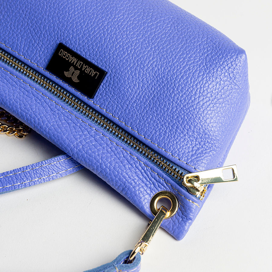 MILLI - Dollar Leather Pouch Wisteria