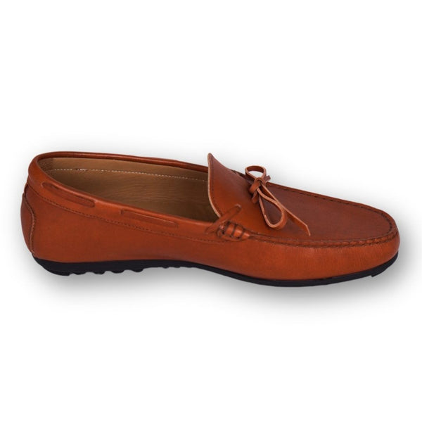 MastroDomenico Women's Handmade Moccasins - Bauxite