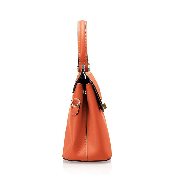 Borsa da Donna a Mano in Vera Pelle - 7708.