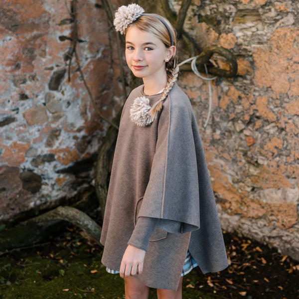 WOOL POMPOM HEADBAND
