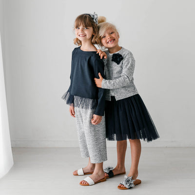 GONNA IN TULLE ASIMMETRICA