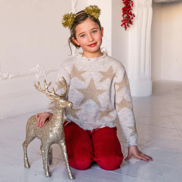 SWEATER WITH STARS