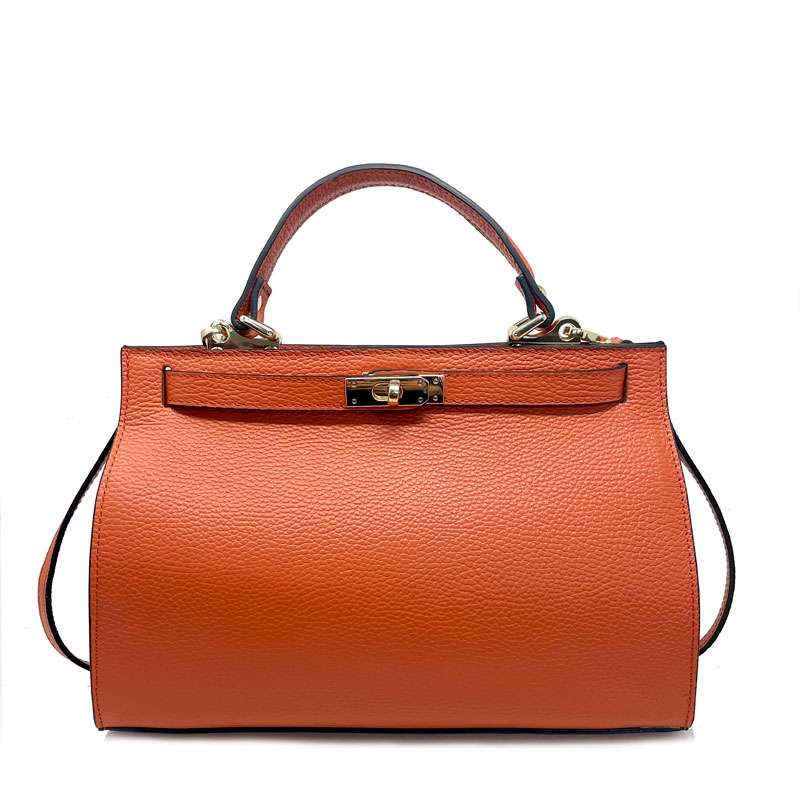 Women's Genuine Leather Dollar Bag - San Marino k042. 