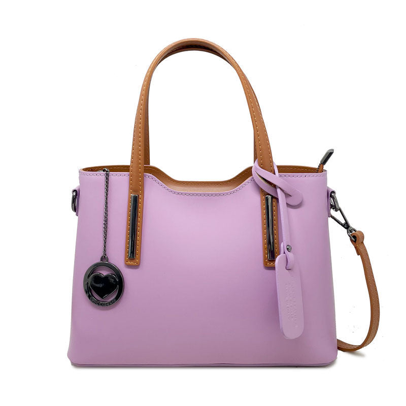 Women's Genuine Leather Dollar Bag - Assisi k041 