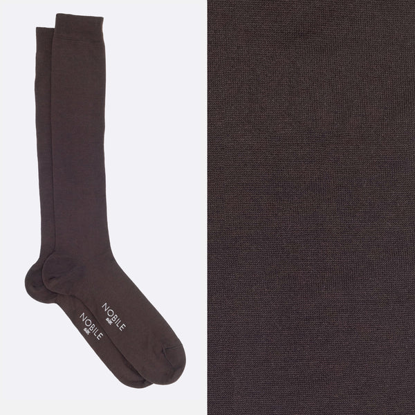 Nobile Luxury Essential - Long stocking in pure mulberry silk