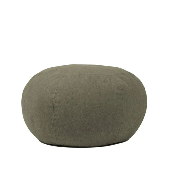 COCOON SOFT M, Round Bean Bag in Removable Cotton 58x40