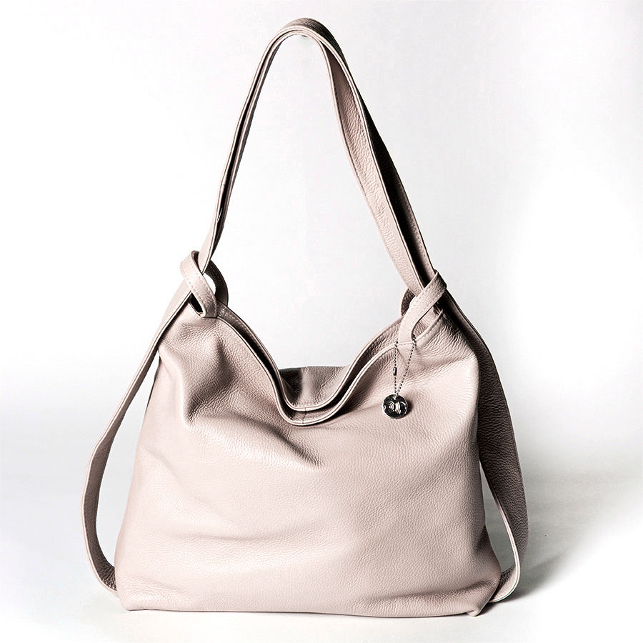 VENICE - Pink Dollar Leather Backpack/Bag