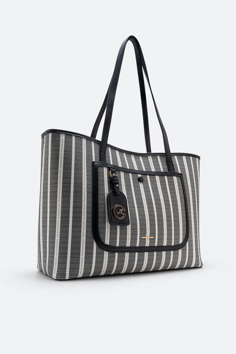 Shopping Bag Alessandra Large Nera