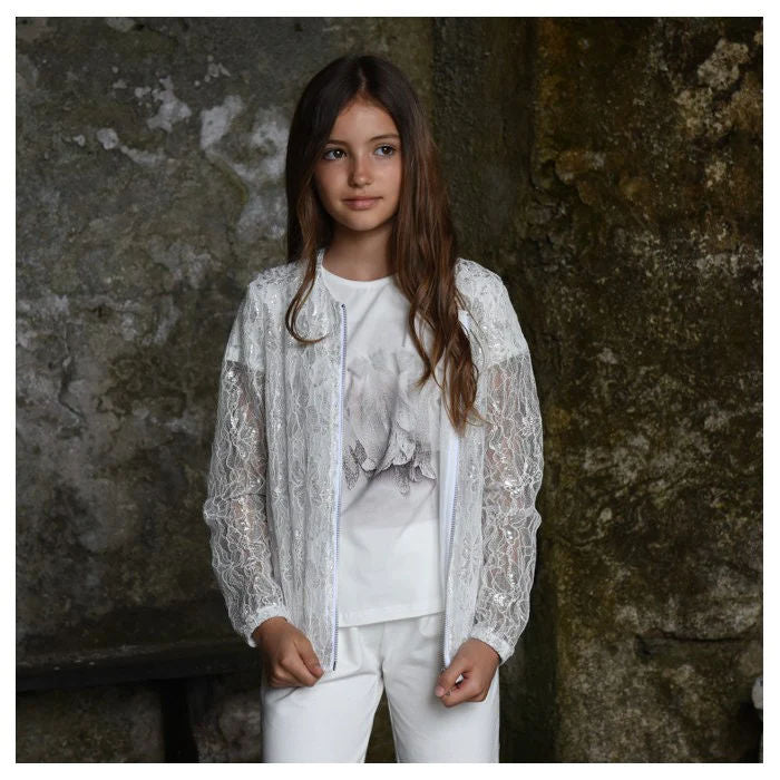 Bomber Pizzo Argento