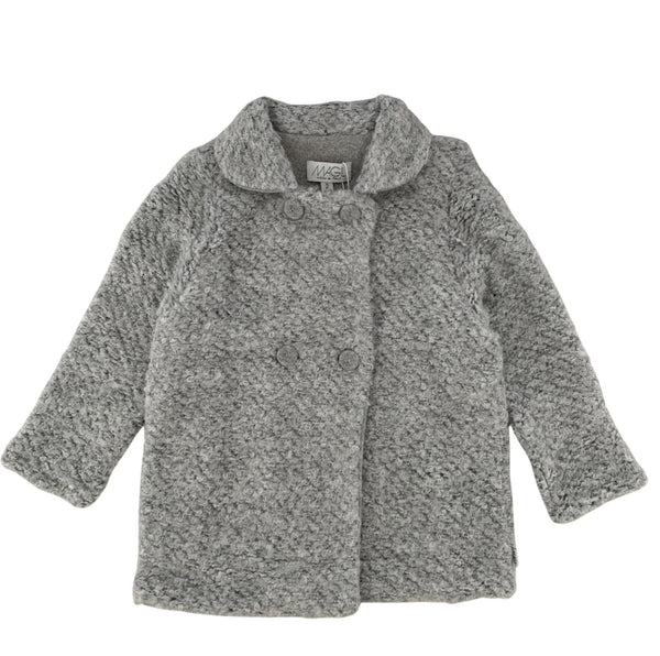DOUBLE BREASTED BOUCLE' COAT
