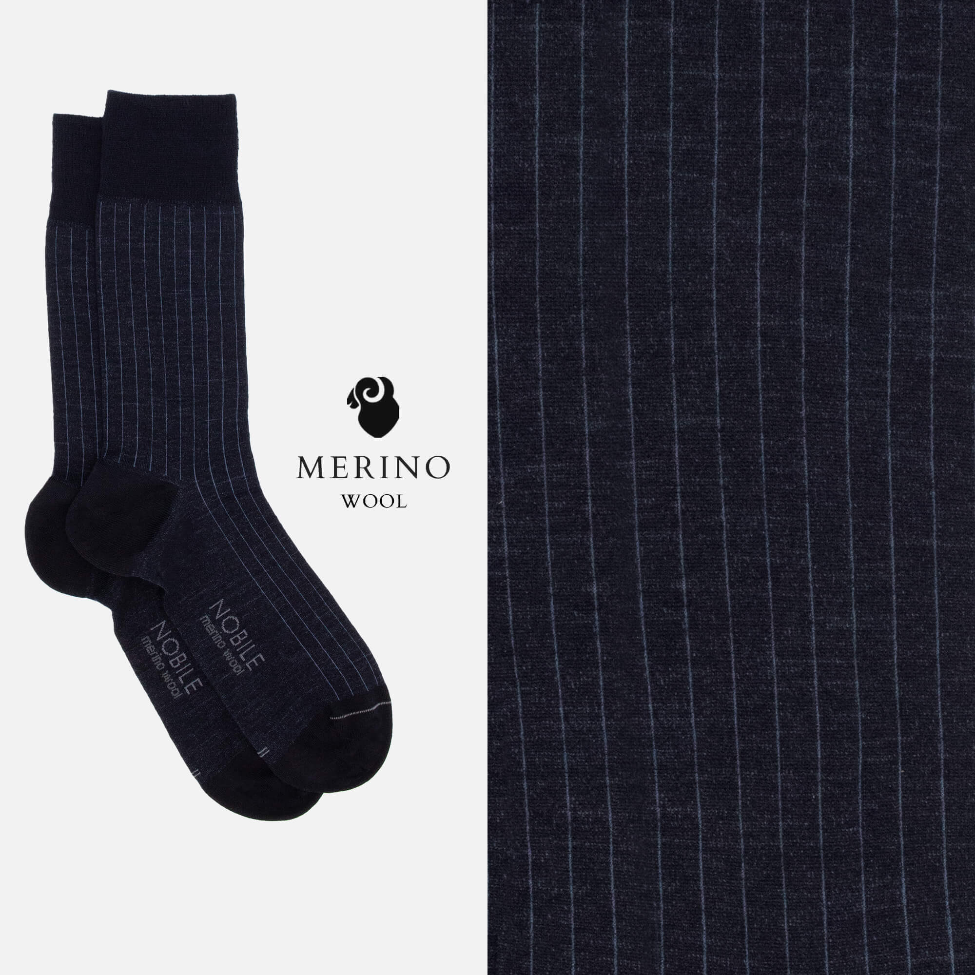 St. Moritz - Box da 6 calze corte in lana Merino - Coste & Pois