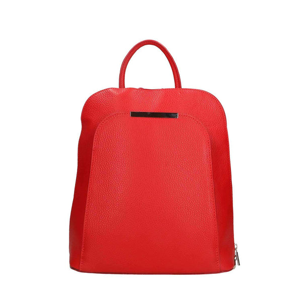 Women's Backpack Bag in Genuine Leather Handcrafted - 29 x 32 x 13 Cm - 3347 