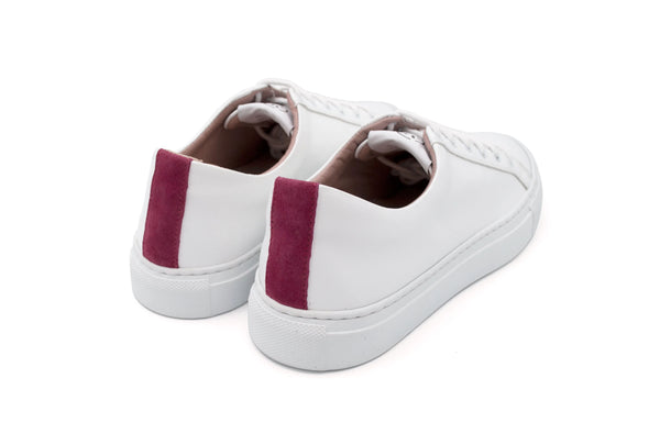 Agnes White Purple