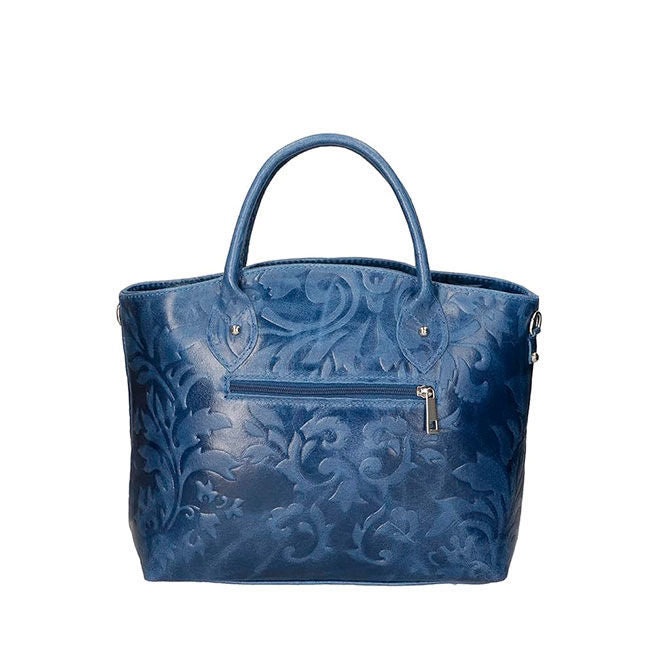Women's Handbag Floral Texture - Monreale 80070. 
