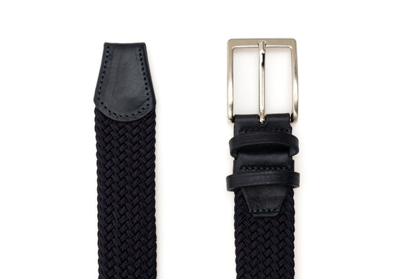 Cintura elastica blu