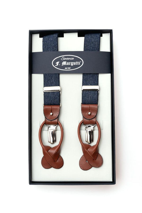 Blue jeans braces