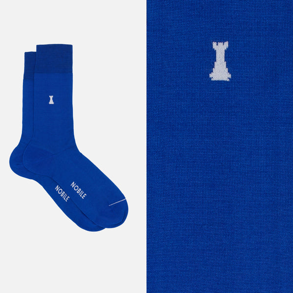 Federico II - Plain short sock 