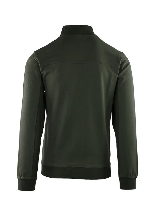 DELAVE' SWEATSHIRT BUTTON-UP JACKET