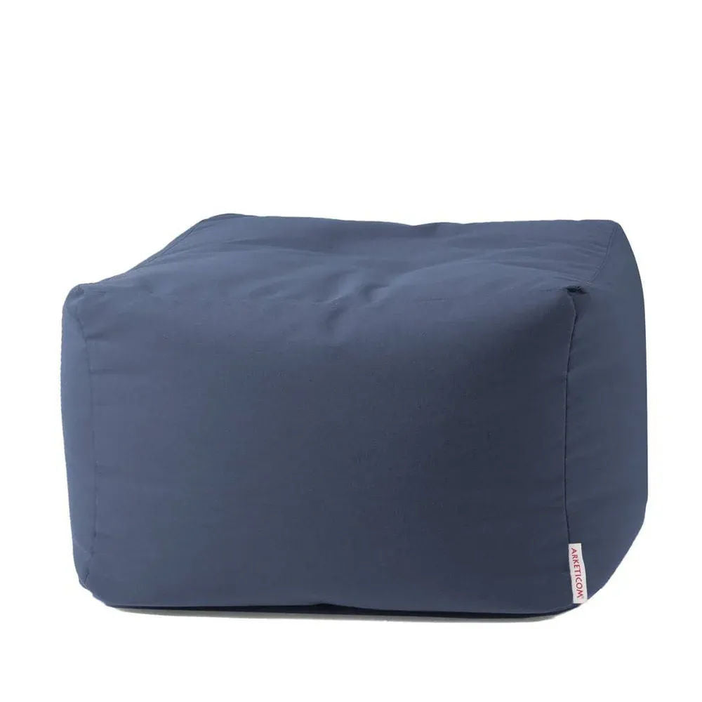 SOFT CUBE 60, Pouf Sacco per Esterni Sfoderabile 60x60 h42
