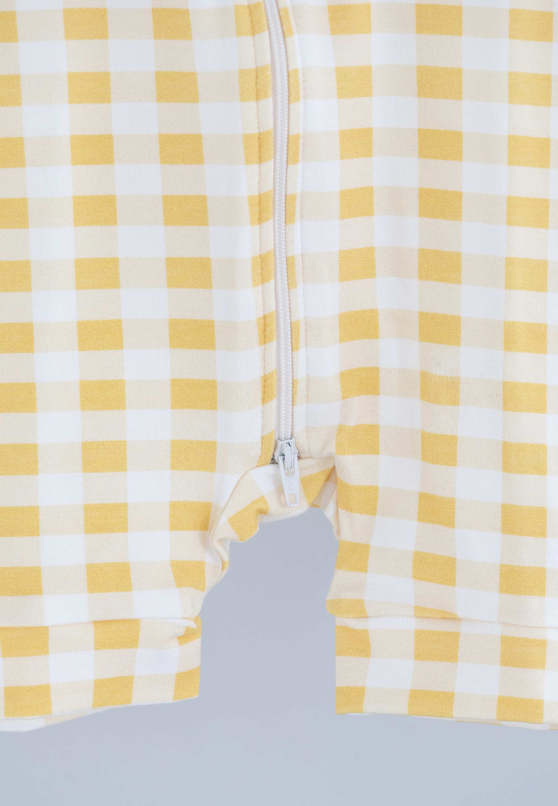 Tutina con zip in bambù - Sunshine - Palloncino blu