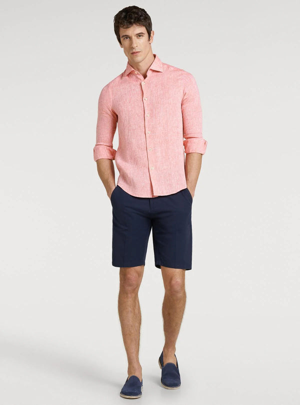 Bermuda chinos in cotone