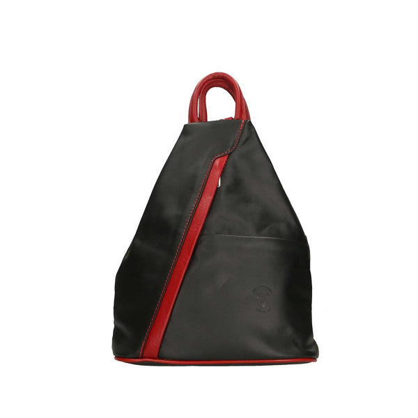 Women's Backpack Bag in Genuine Leather Made in Italy - 25x30x13 Cm. Backpack. 80072 