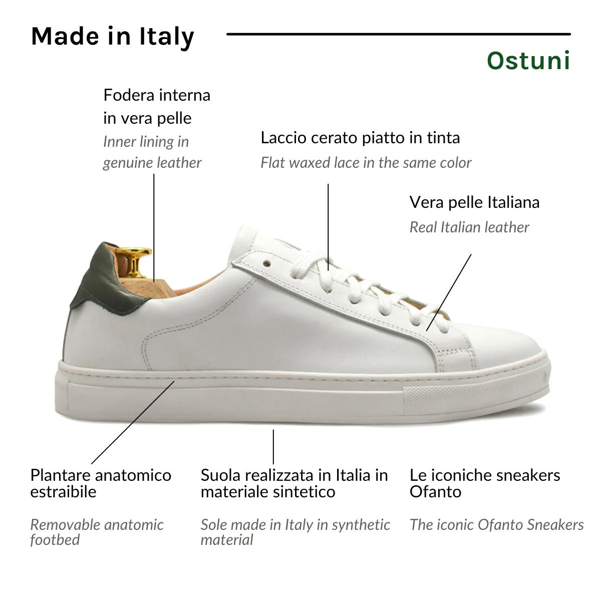 OSTUNI - White Green