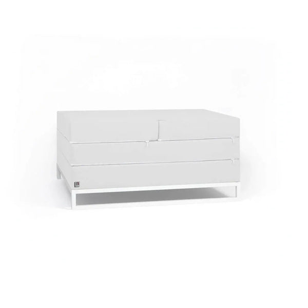 DIVERSO OUTDOOR, Outdoor Sofa Bed and Pouf 90x90 cm 