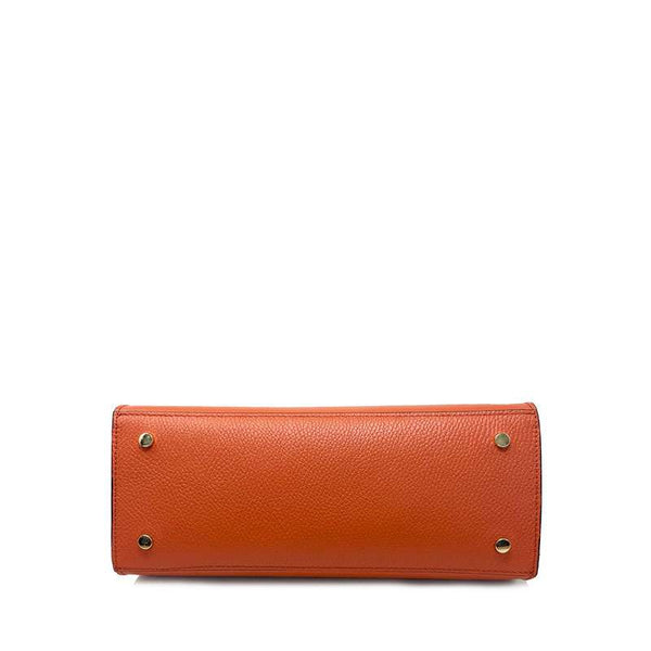 Women's Genuine Leather Dollar Bag - San Marino k042. 