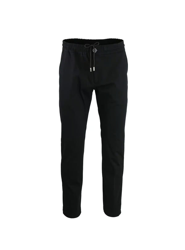 DRAWSTRING TROUSERS IN MILAN STITCH