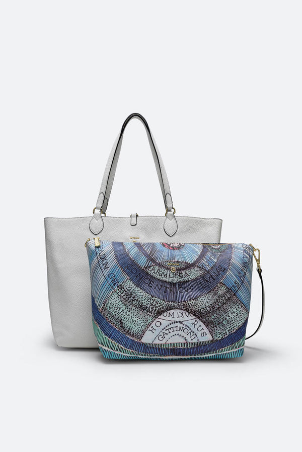 Reversible Bianca e Planetarium Aquamarine Large