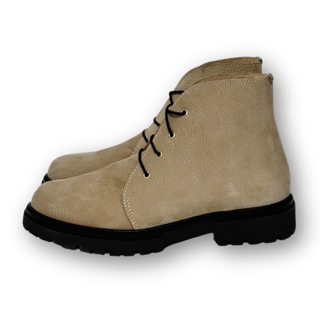MastroDomenico Women's Handcrafted Winter Shoes – Oregon Sand 