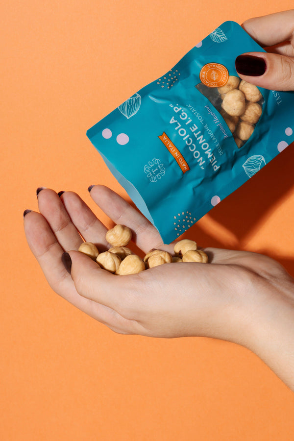 1 pack of Snack Hazelnut Piedmont IGP from Langhe "Tostata" (30g)