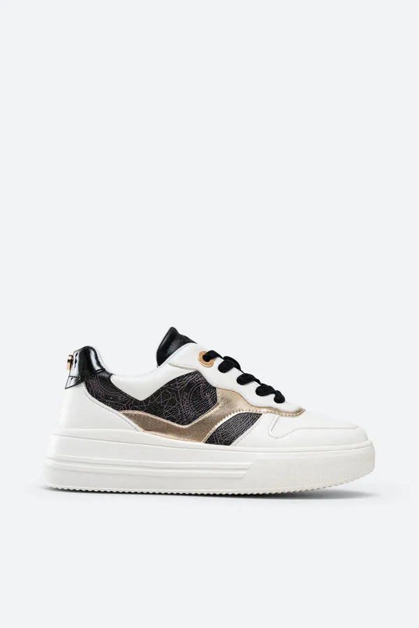 White Broome Sneaker Teodosia Black