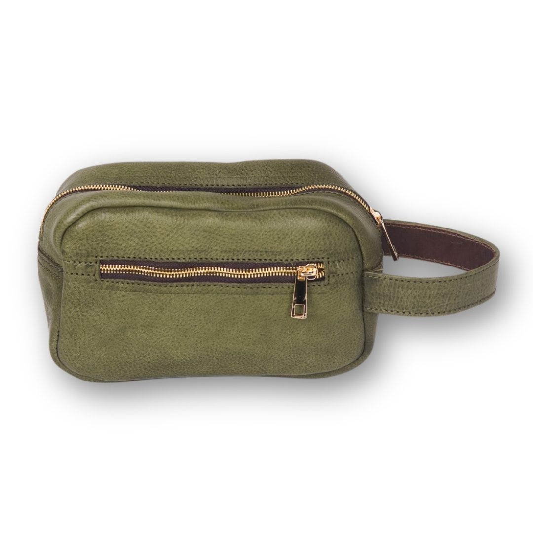MastroDomenico Leather Clutch - Edvard Munch