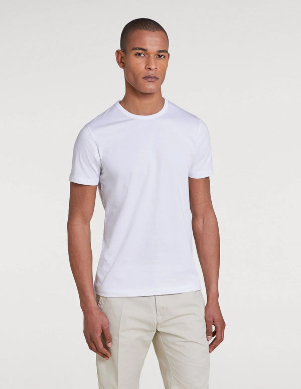 T-shirt in cotone tinta unita