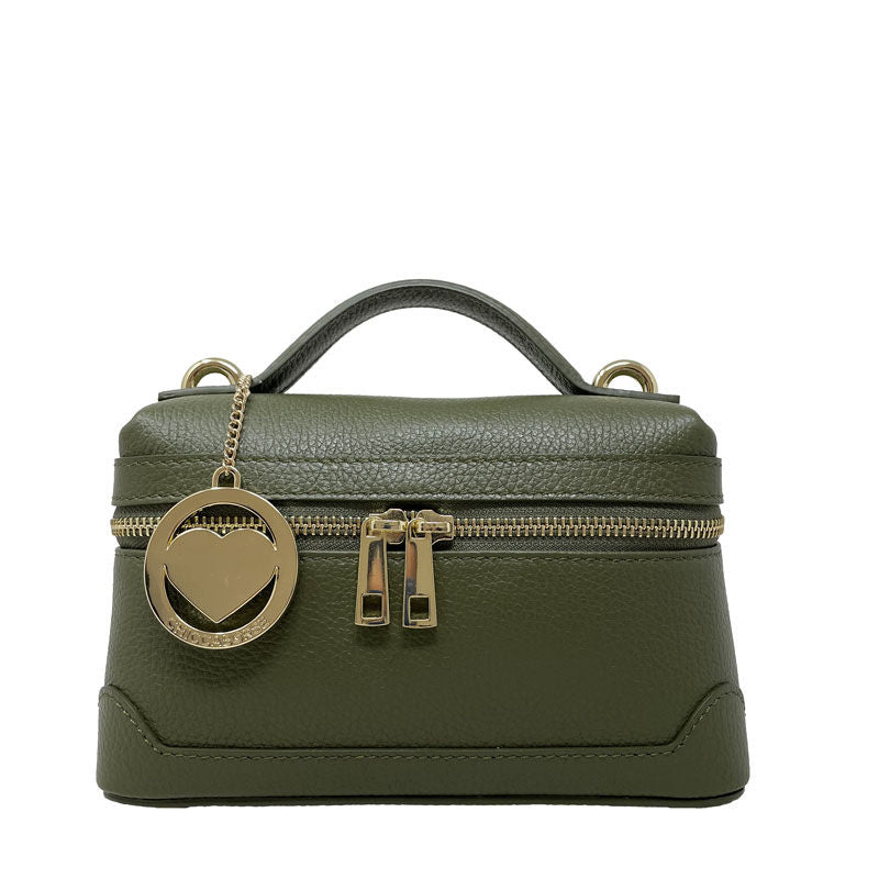 Borsa Beauty a mano in pelle - K078