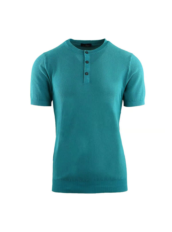 SERAFINO HALF SLEEVE RICE STITCH