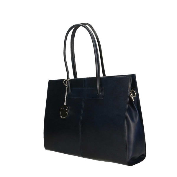 Handbag, 24-hour document holder for women in leather - 39x30x11 cm - 9008 