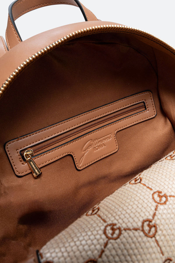 Zaino Ada Straw Tan