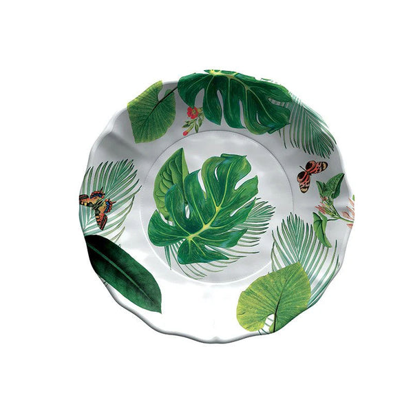 Floral Salad Bowl