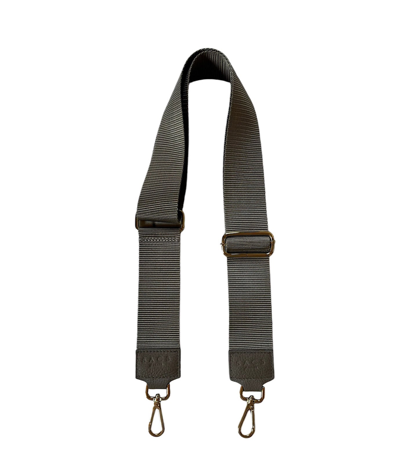 Dark Taupe Fabric Shoulder Strap