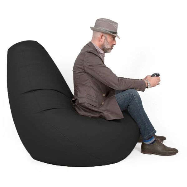 SESSANTOTTO 68 ECO, XXL Removable Eco-Leather Bean Bag Chair