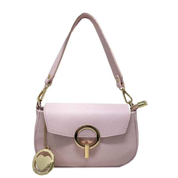 Borsa Clutch piccola da donna con anello - Bolgheri k063
