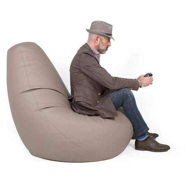 SESSANTOTTO 68 ECO, XXL Removable Eco-Leather Bean Bag Chair